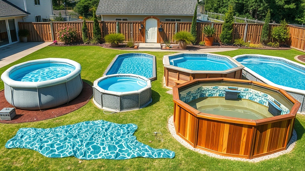 סוגי בריכות שחייה ביתיות &ndash; מה מתאים לכם?