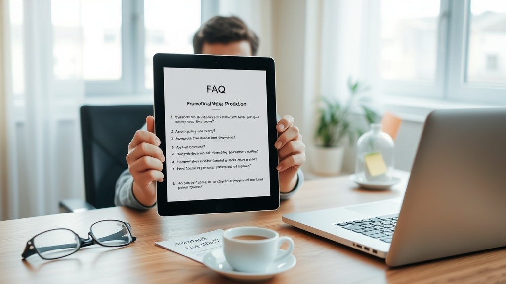 שאלות נפוצות על סרטון תדמית (FAQ)